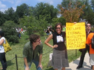 Protestor at Restoring Honor Rally