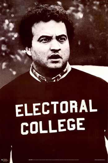 electoral college John Belushi
