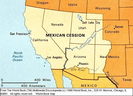 Mexican Cession - Treaty of Guadalupe Hidalgo
