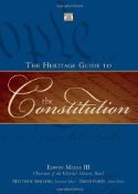 The Heritage Guide To The Constitution