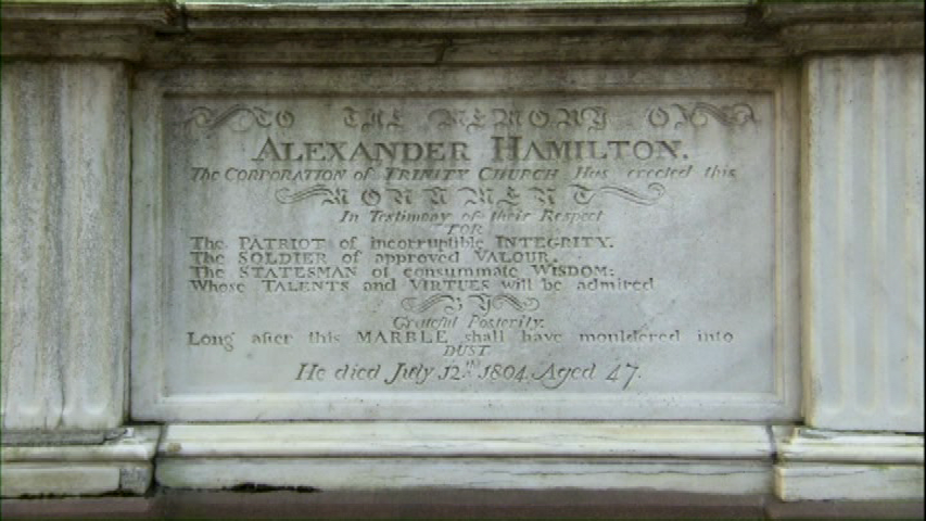 hamilton grave