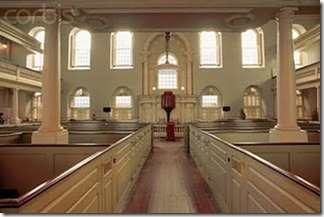 Old South Meeting House Interior