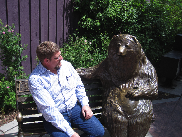 Blogger and the Bear