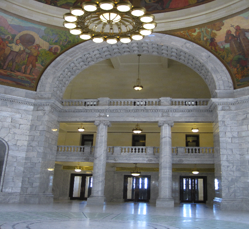 Inside Utah Capitol 