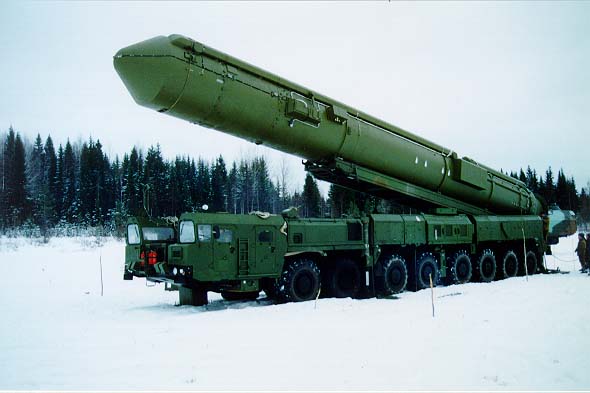 Mobile Missle Launcher with Topol M