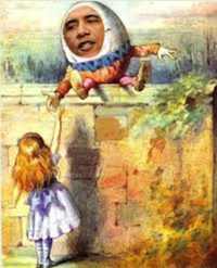 Obama as Humpty Dumpty