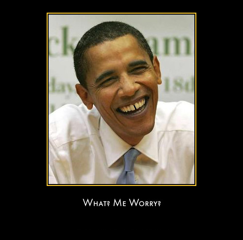 What, Me Worry?  Alfred Obama